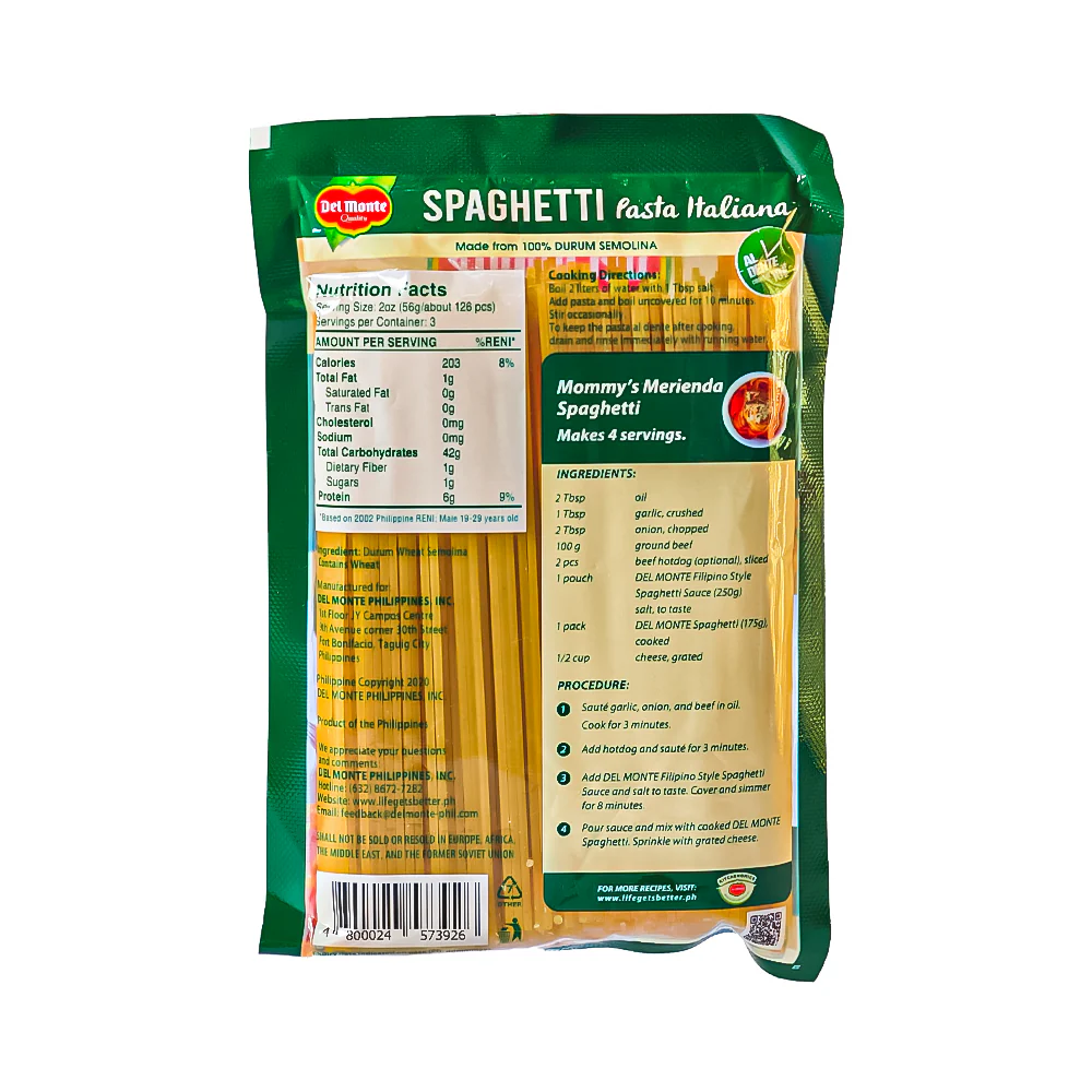 Del Monte Spaghetti 175g - Image 2