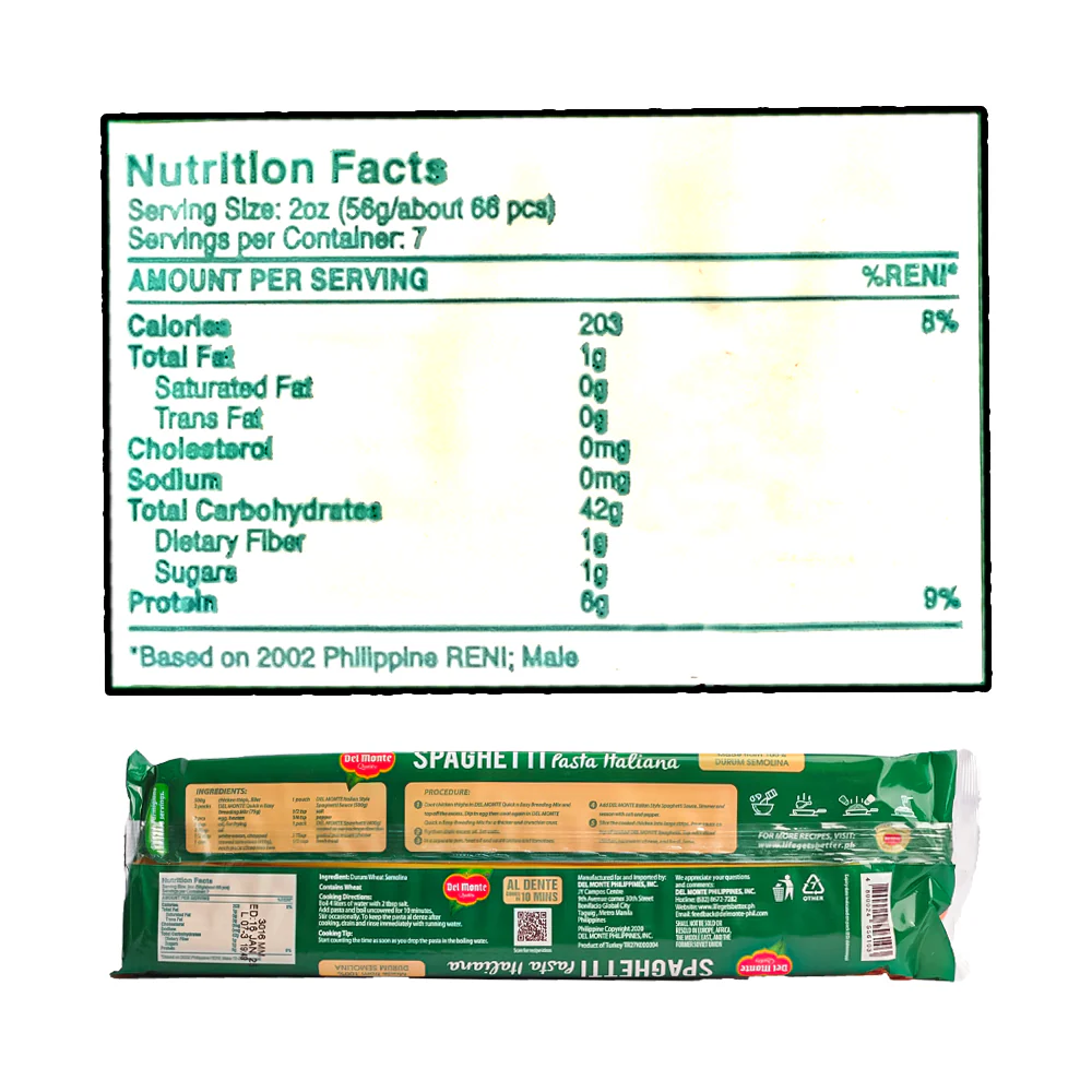 Del Monte Spaghetti 400g - Image 3
