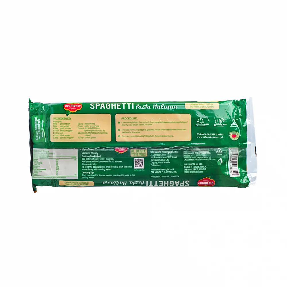 Del Monte Spaghetti Pasta Italiana 900g - Image 2