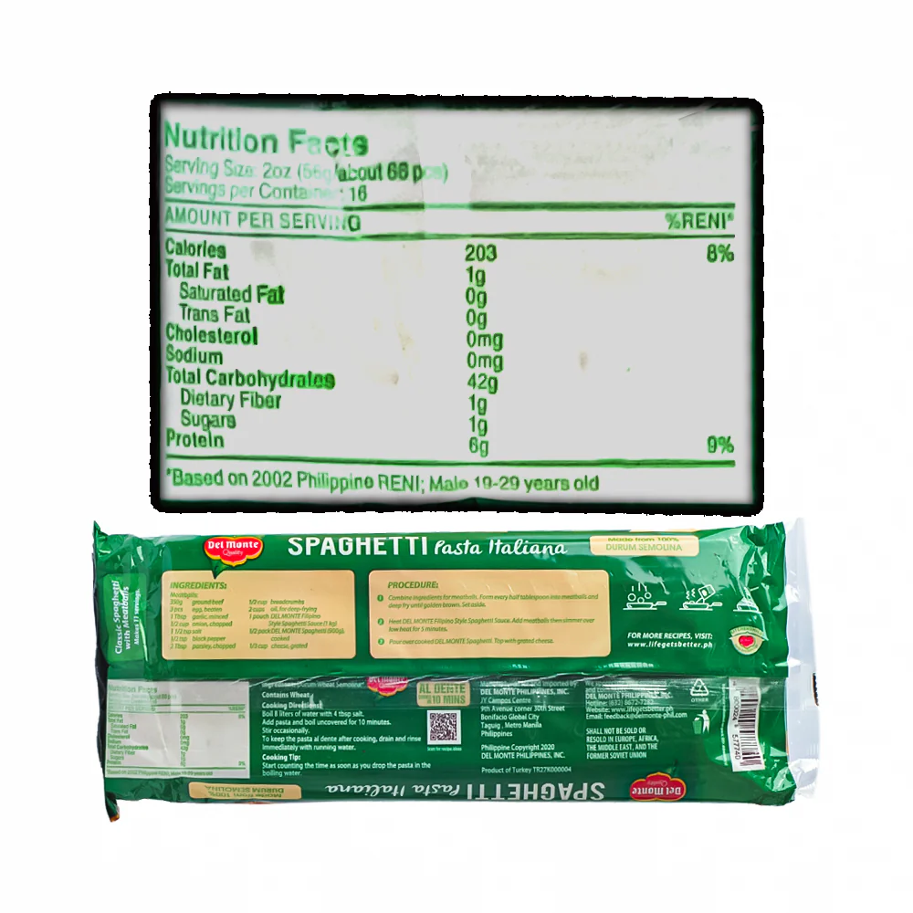 Del Monte Spaghetti Pasta Italiana 900g - Image 3