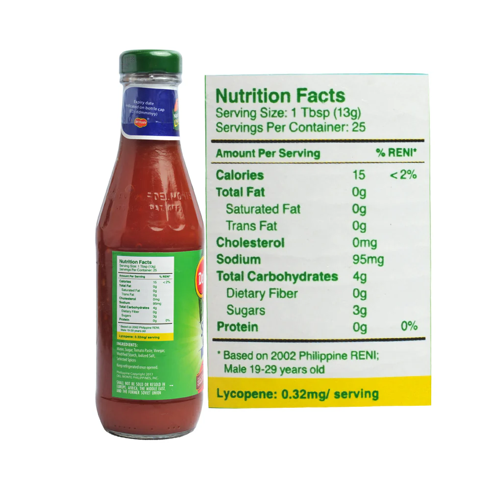 Del Monte Sweet Blend Tomato Ketchup 320g (12oz) - Image 2