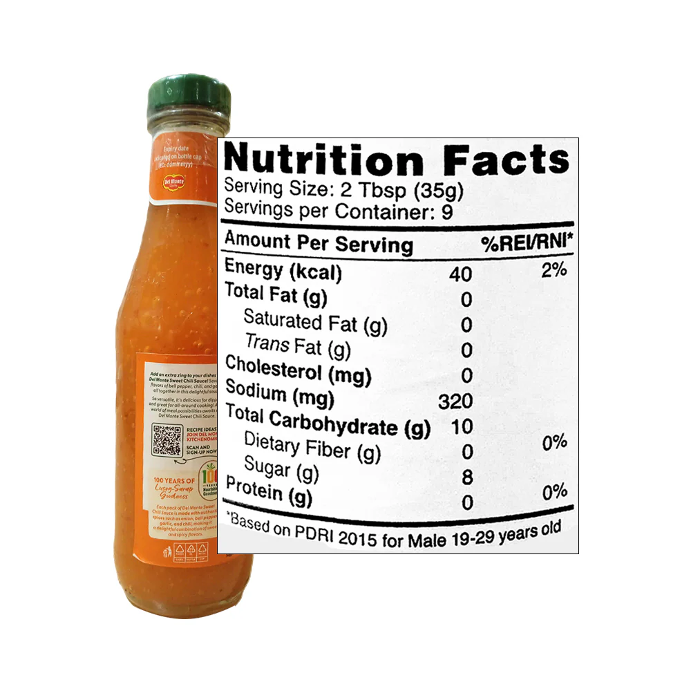 Del Monte Sweet Chili Sauce 330g (12oz) - Image 2