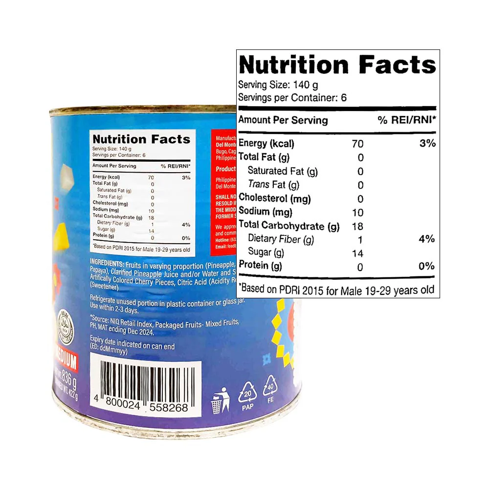 Del Monte Today's Mixed Fruit 836g - Image 3