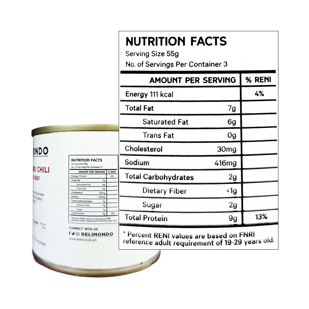 Delimondo Corned Beef Garlic And Chili 175g - Image 2
