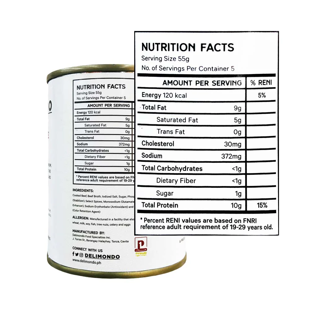Delimondo Corned Beef Original Ranch Style 260g - Image 2