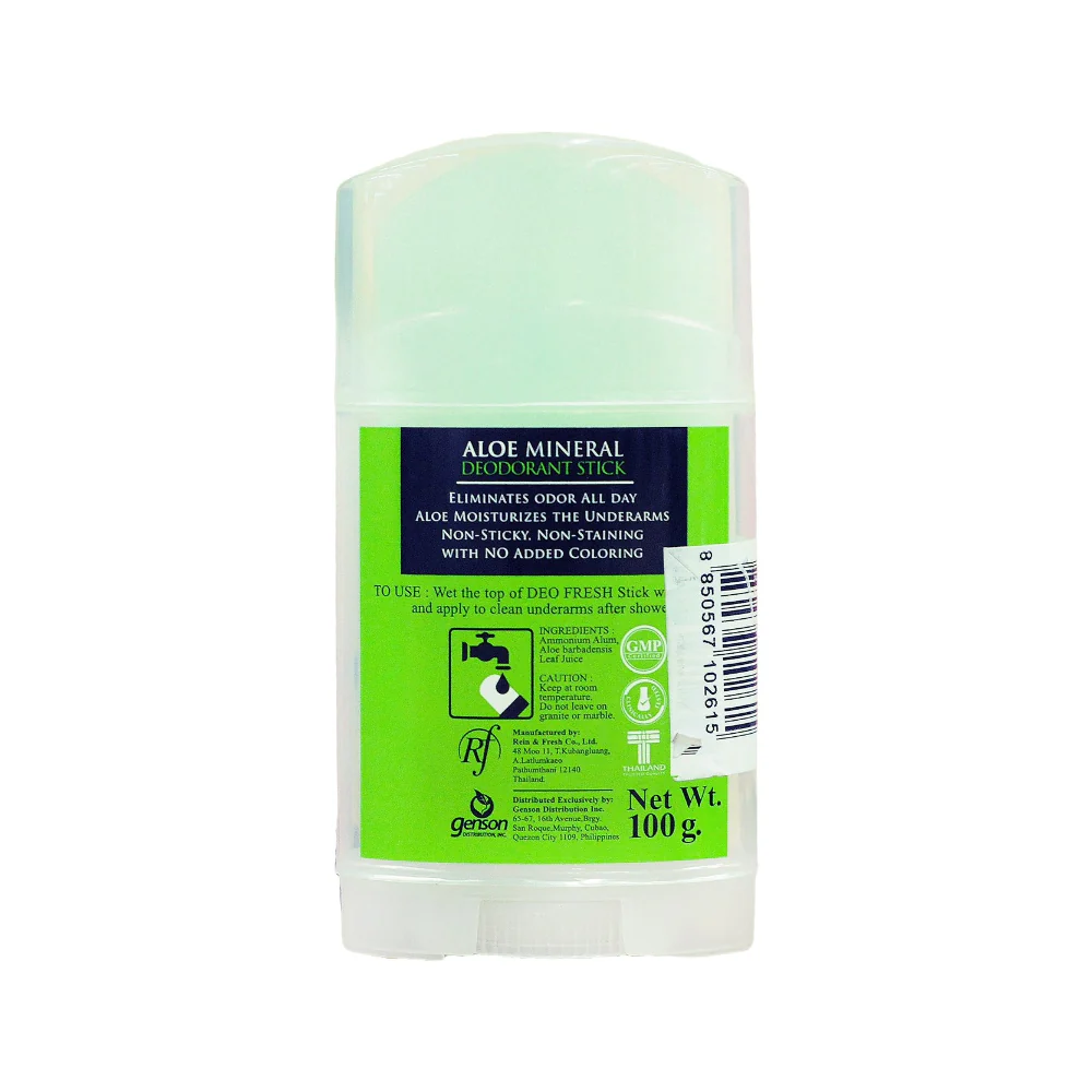 Deo Fresh Aloe Mineral Deodorant Stick - Image 2