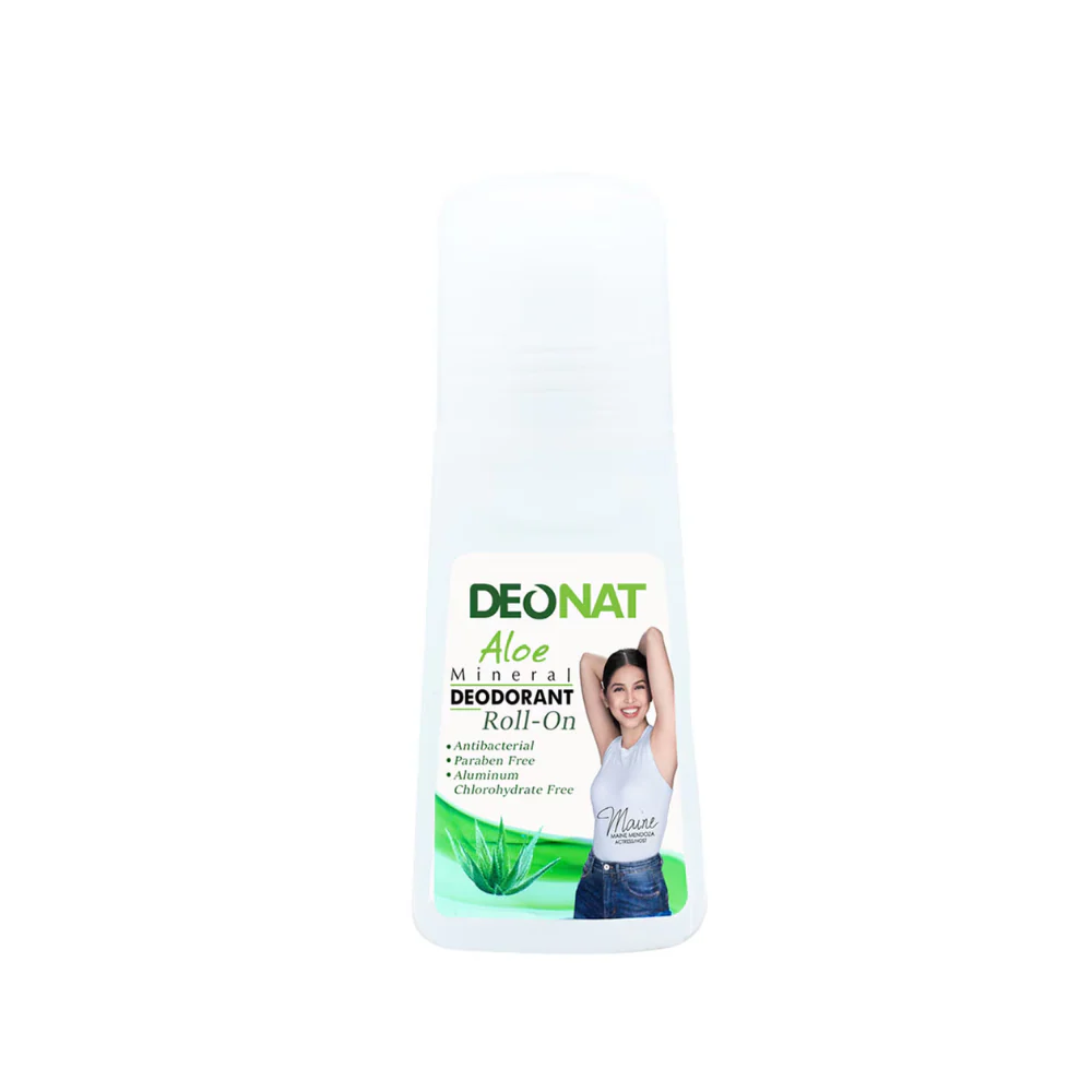 Deonat Deodorant Roll On Aloe Mineral 65ml - Image 2