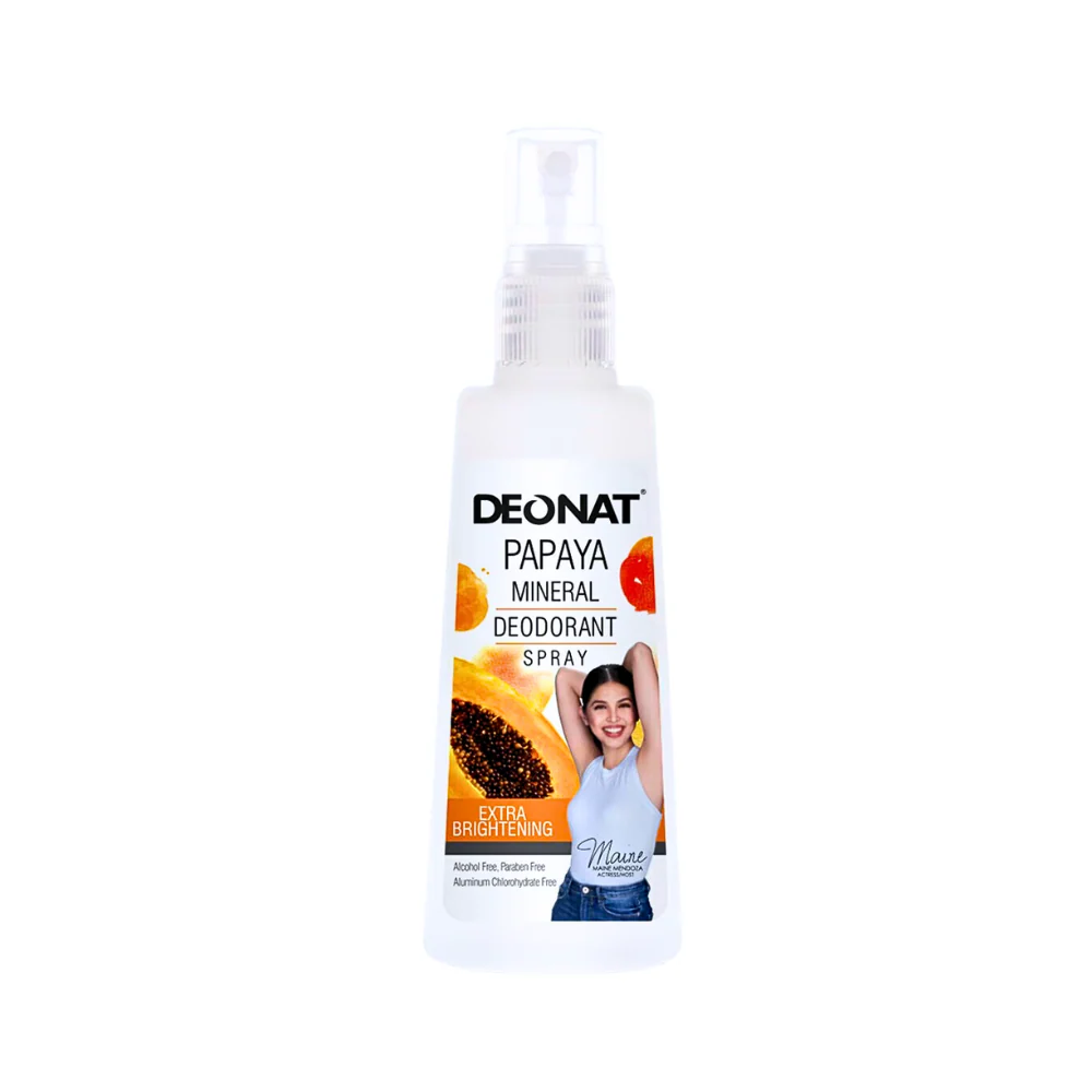 Deonat Papaya Mineral Deodorant Spray 100ml - Image 2