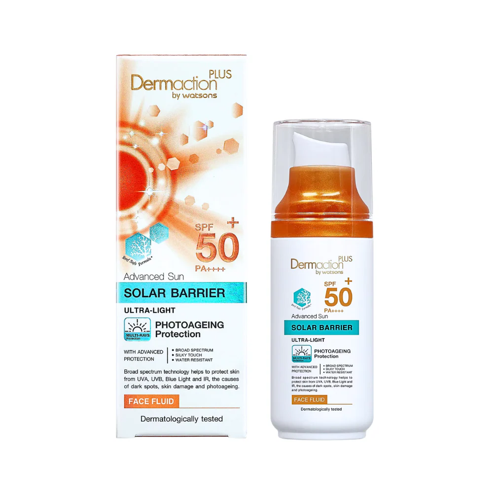 Dermaction Plus by Watsons Advanced Sun Solar Barrier  SPF 50+ PA++++ 40ml - Image 2