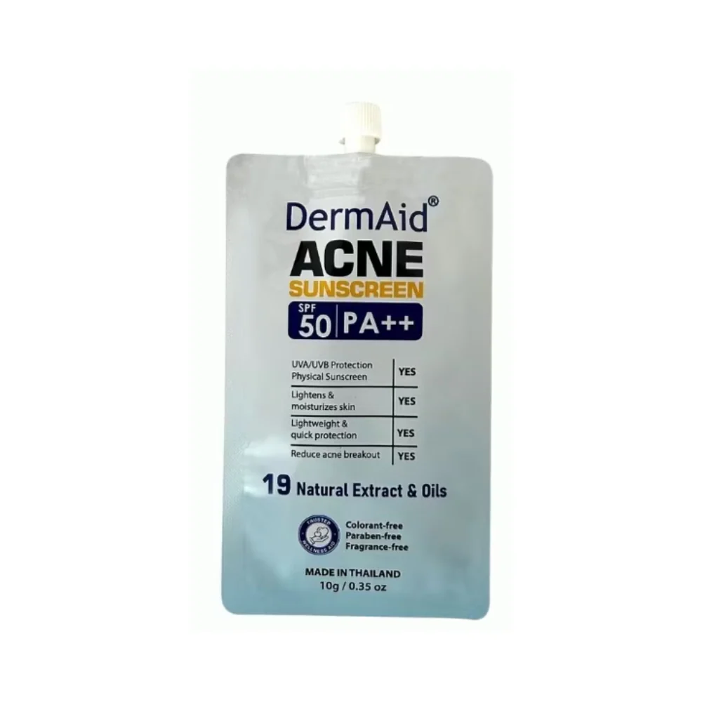 Dermaid Acne Sunscreen SPF 50 PA++ 10g - Image 2