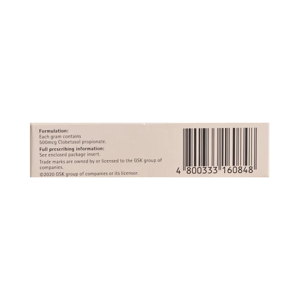 Dermovate Clobetasol Propionate 500mcg/g Ointment 5g - Image 3
