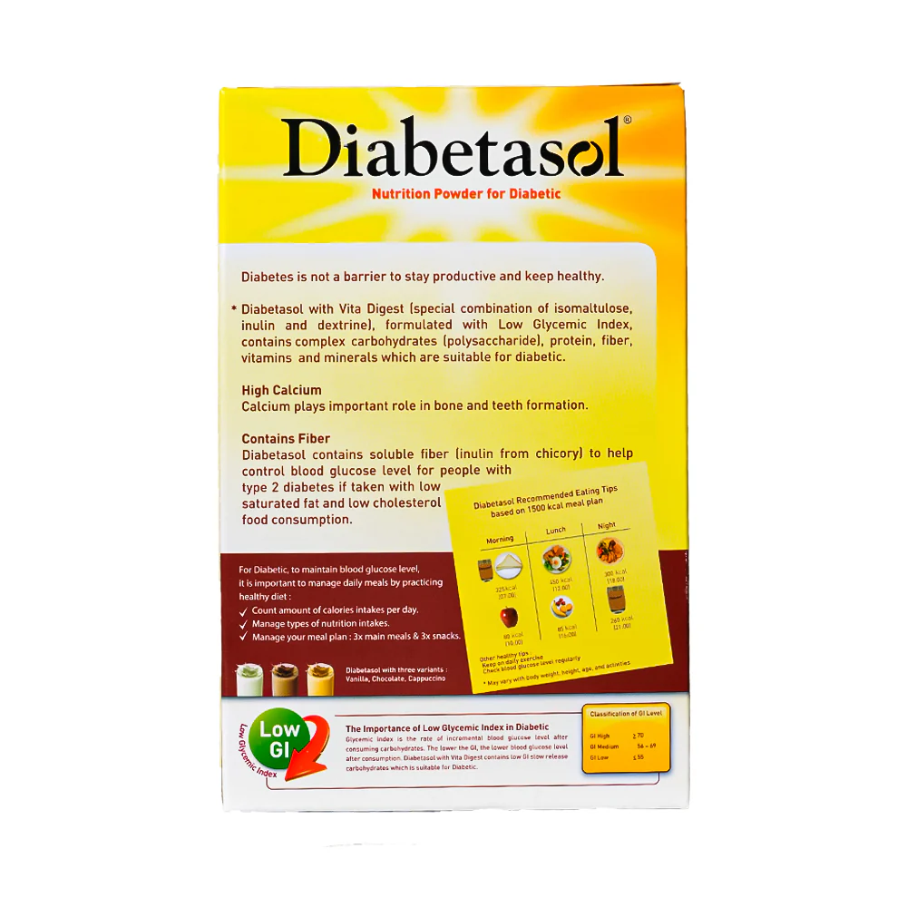 Diabetasol Powdered Milk Chocolate 600g - Image 2