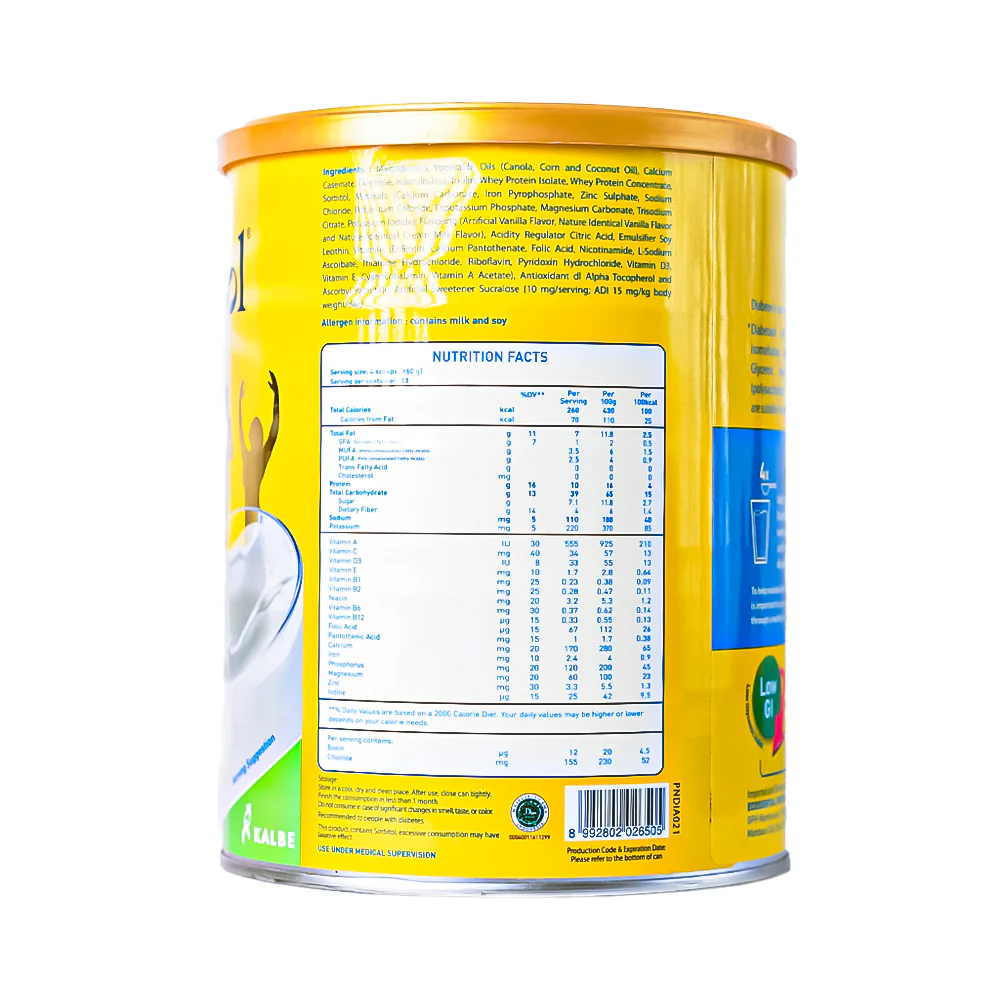 Diabetasol Powdered Milk Vanilla 800g - Image 2