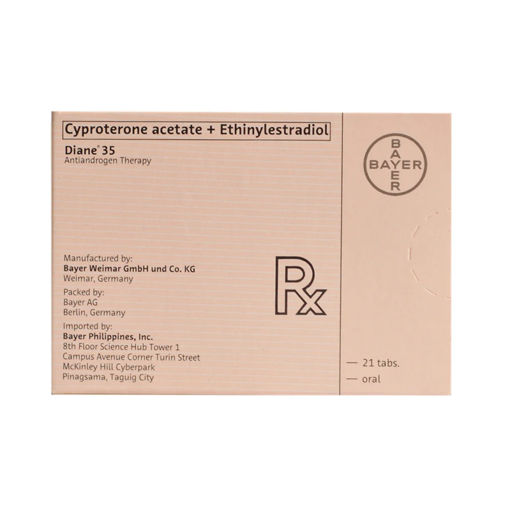 Diane 35 2mg/35mcg Pills Tablet By 21's - Image 3