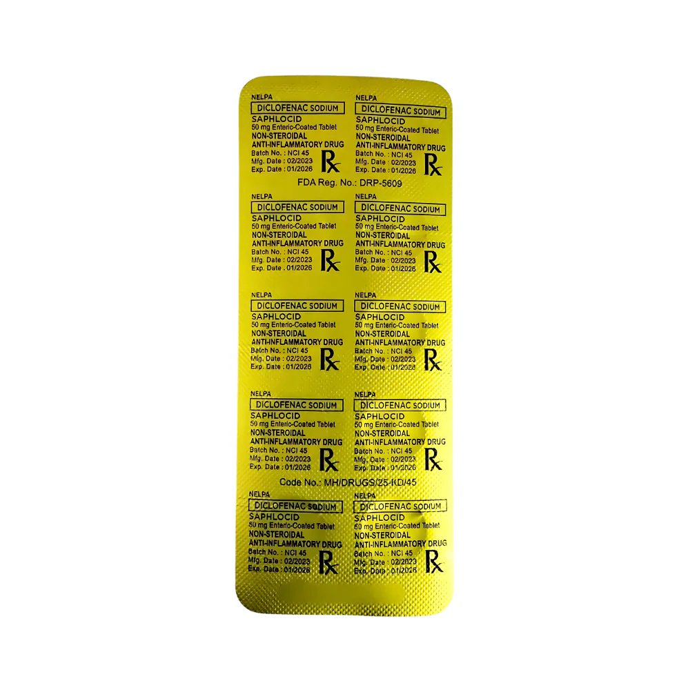 Diclofenac 50mg Tablet By 10's - Image 2
