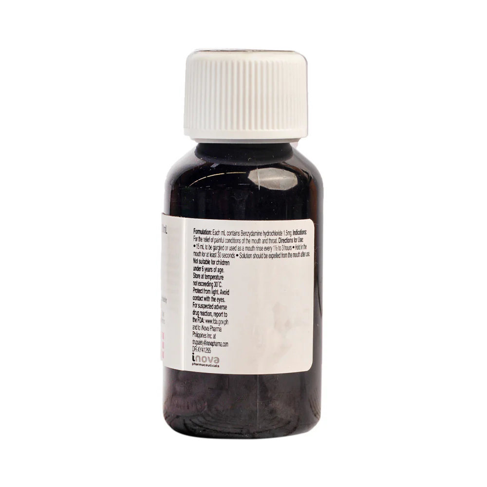Difflam Benzydamine Hydrochloride 15mg/ml Solution 100ml - Image 3