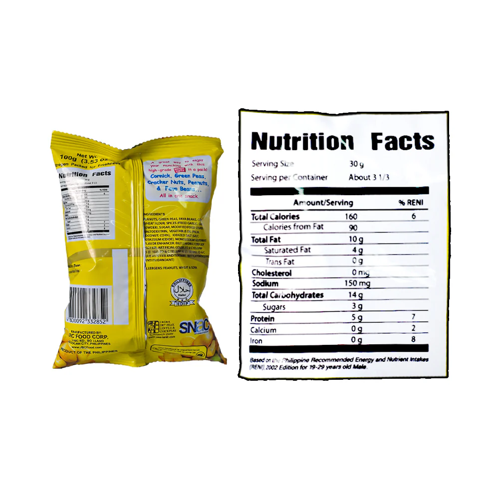 Dingdong Mixed Nuts Real Garlic 100g - Image 3