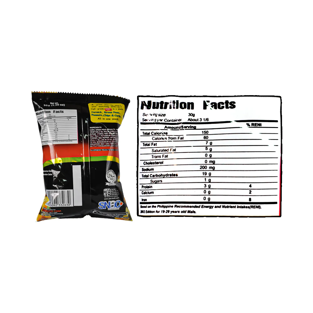 Dingdong Snack Mix Sweet And Spicy 95g - Image 3