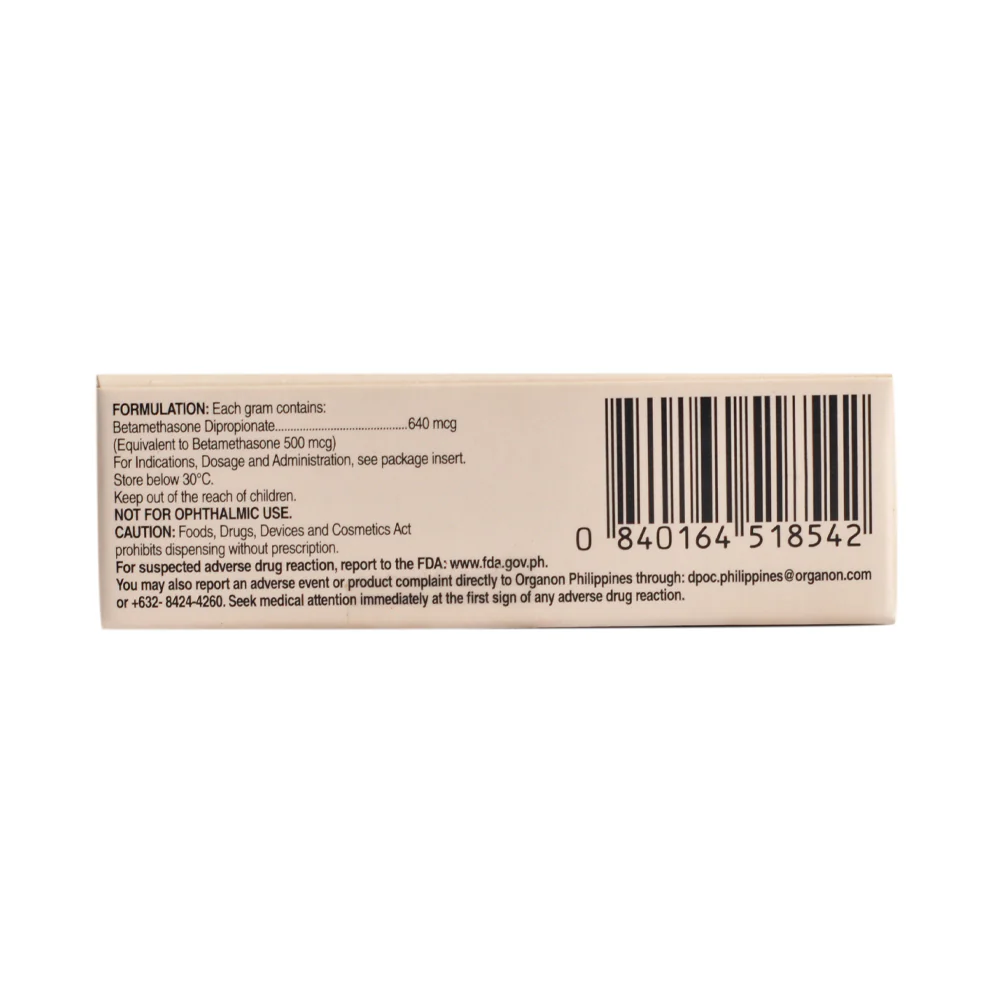 Diprosone Betamethasone 500mcg/g Cream 5g - Image 3