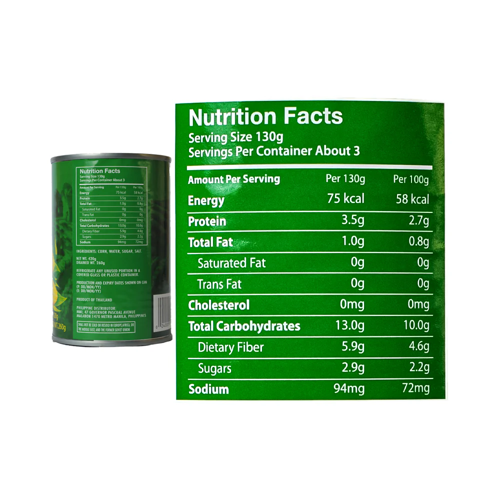 Del Monte Fresh Cut Whole Kernel Corn 420g (4oz) - Image 3
