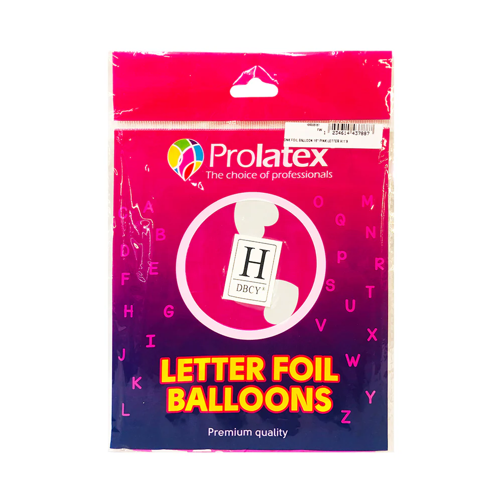 DNK Foil Balloon Pink 16in 1's - Image 15