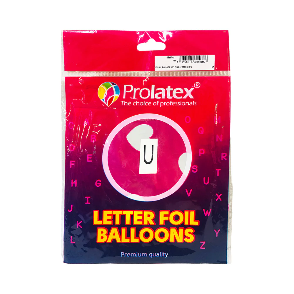 DNK Foil Balloon Pink 16in 1's - Image 5