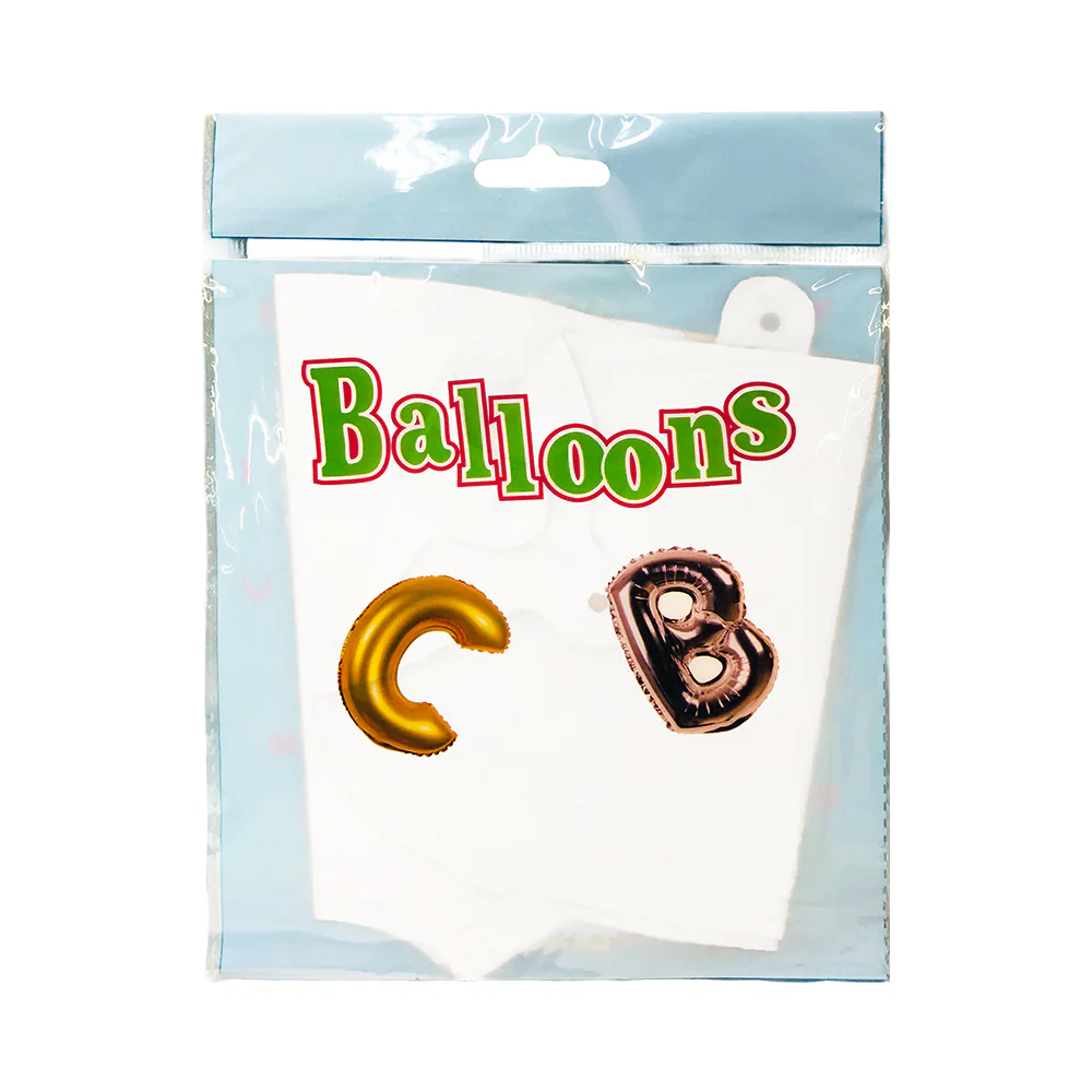 DNK Foil Balloon Silver 16in 1's - Image 10