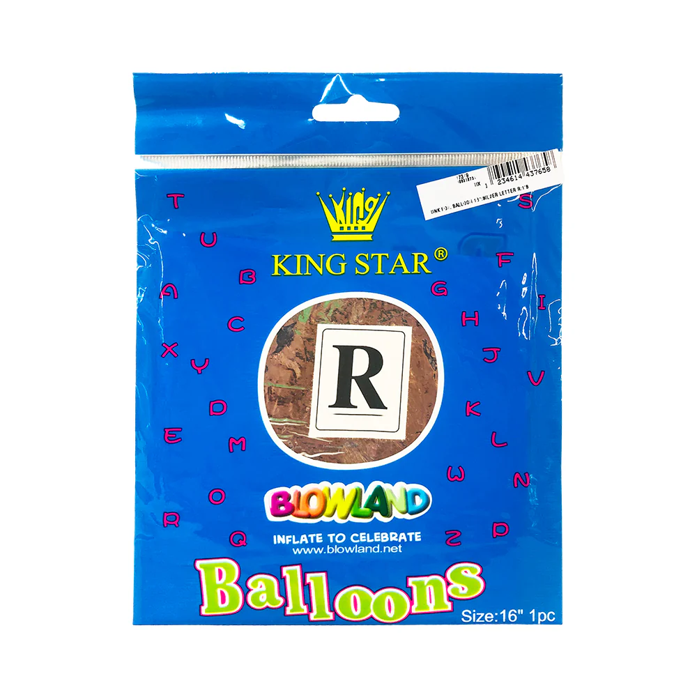 DNK Foil Balloon Silver 16in 1's - Image 15