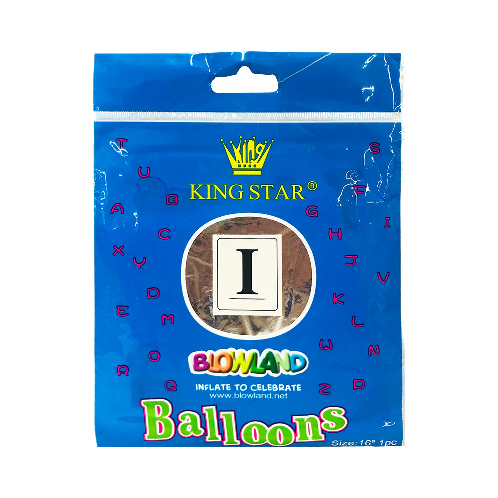 DNK Foil Balloon Silver 16in 1's - Image 5