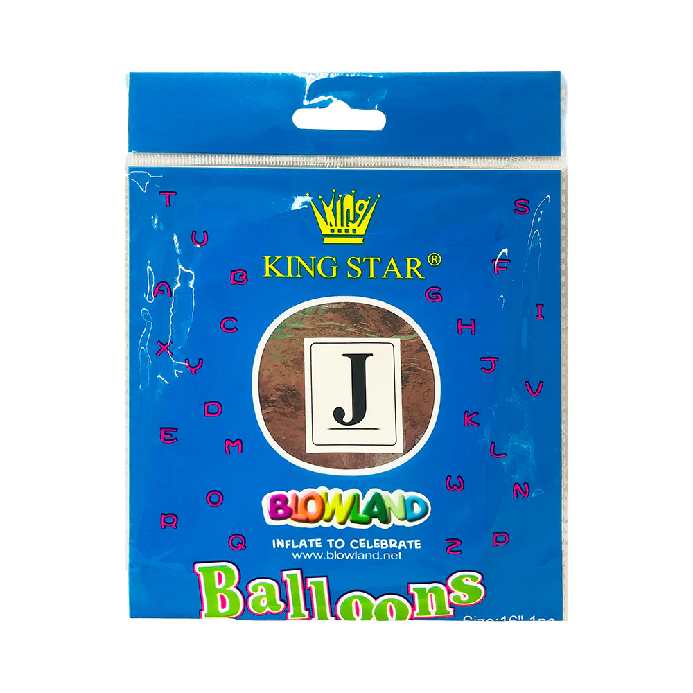 DNK Foil Balloon Silver 16in 1's - Image 7