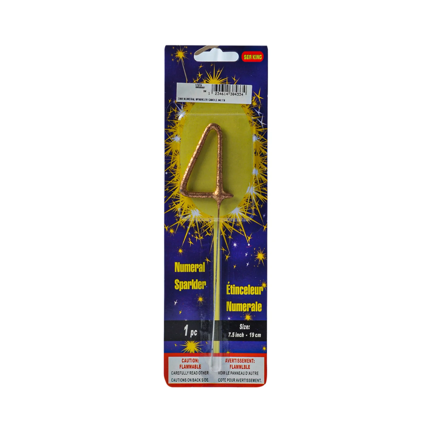 DNK Numeral Sparkler Candle 1's - Image 4