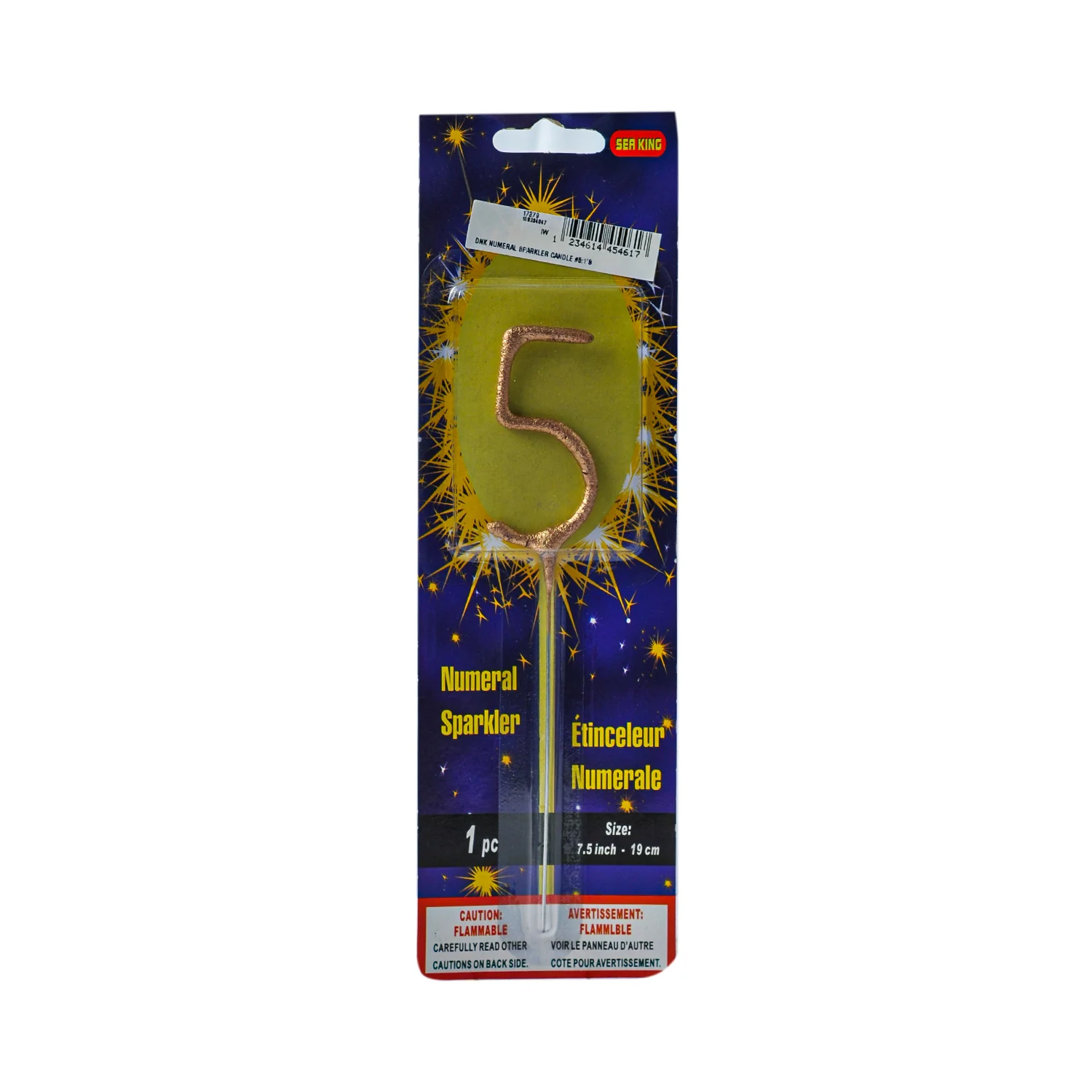 DNK Numeral Sparkler Candle 1's - Image 5
