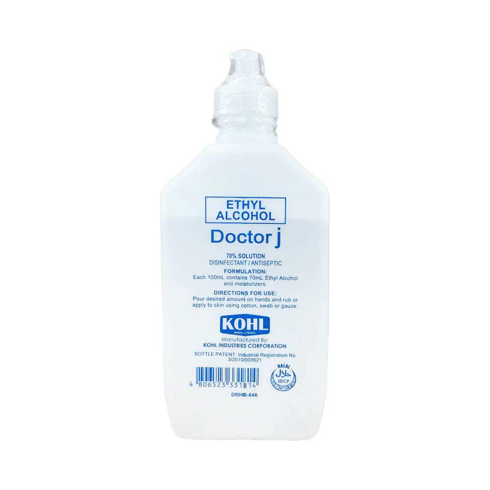 Doctor J Ethyl Alcohol 70% 1L Pump - Image 2