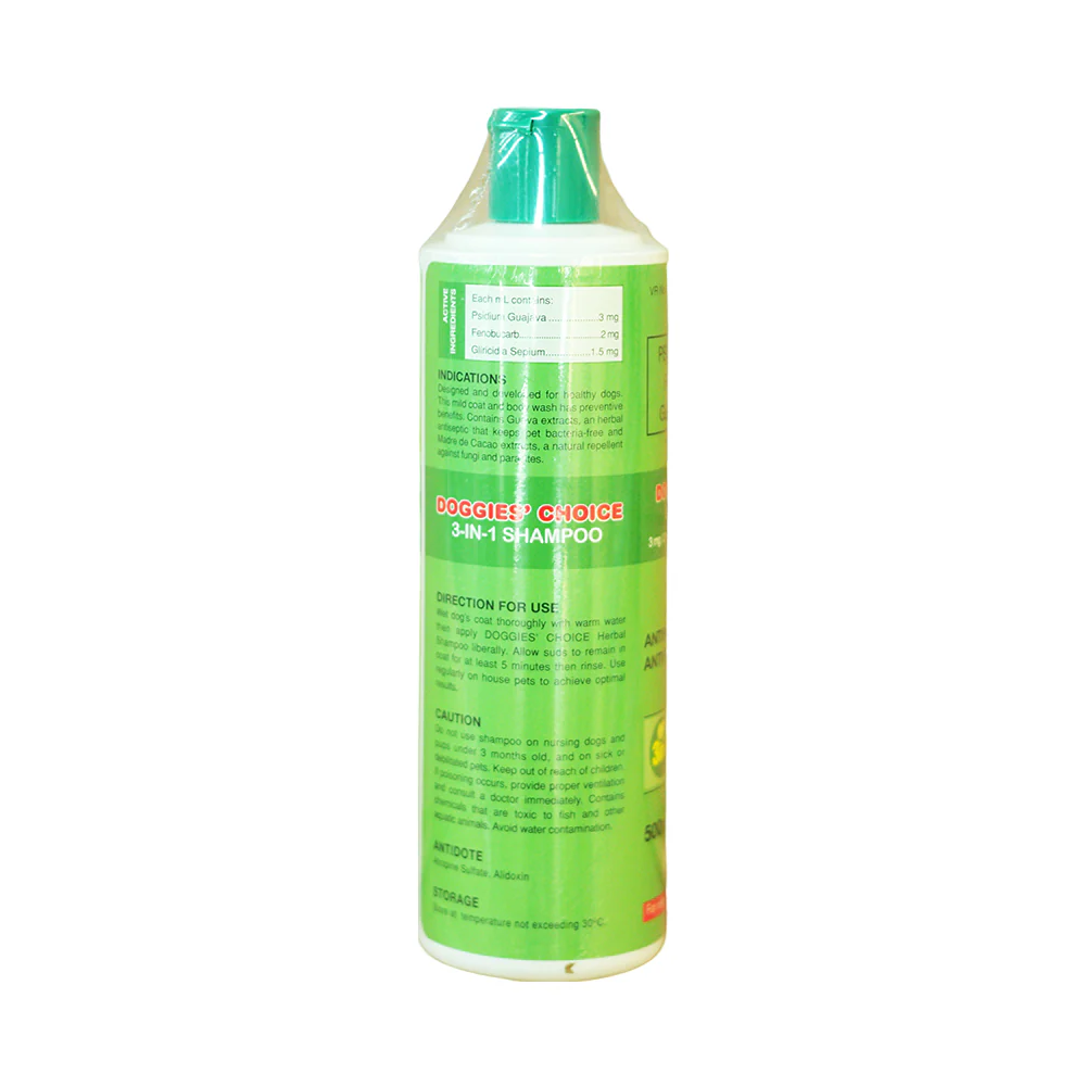 Doggies Choice Herbal Shampoo With Conditioner 500ml - Image 2