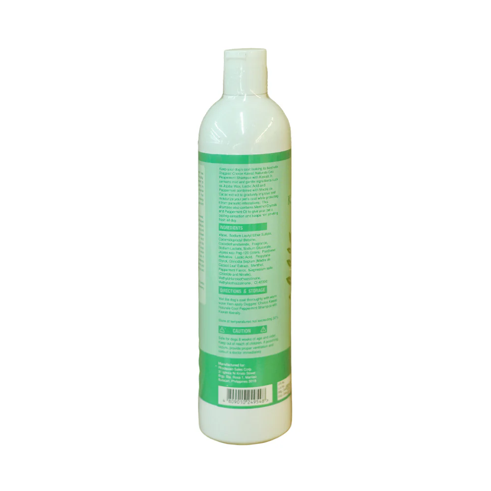 Doggies Choice Kawati Naturalae Shampoo Cool Peppermint 500ml - Image 2
