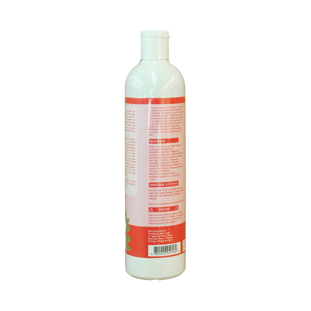 Doggies Choice Kawati Naturale Shampoo Merry Strawberry 500ml - Image 2