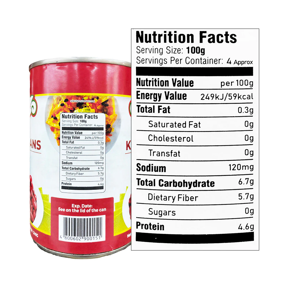 Dolce Vita Red Kidney Beans 400g - Image 2