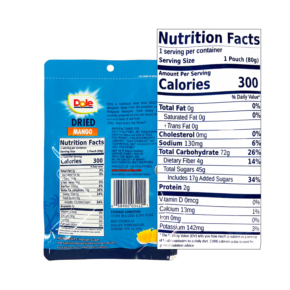 Dole Dried Mango - Image 2