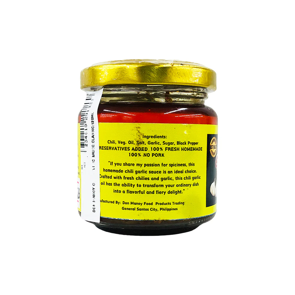 Don Manoy Chili Garlic Sauce Classic - Image 2