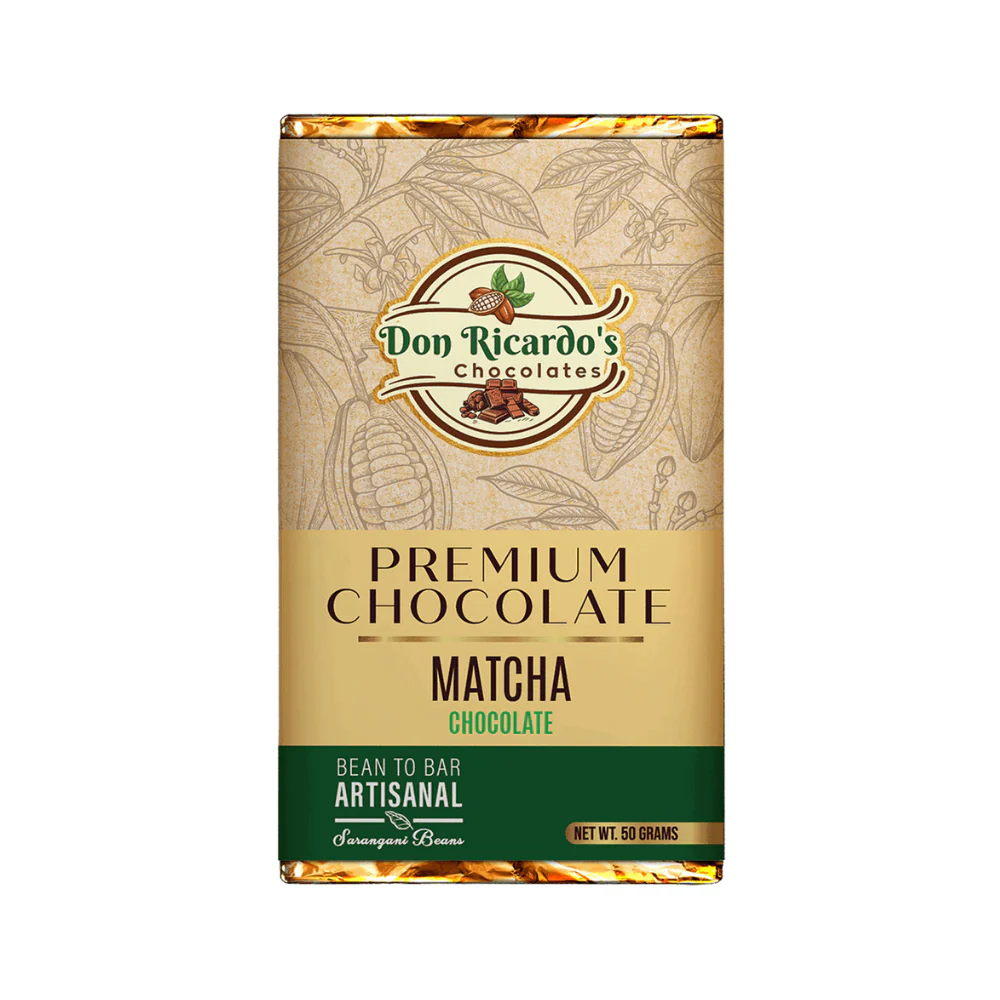 Don Ricardo's Premium Chocolate Matcha 50g - Image 2