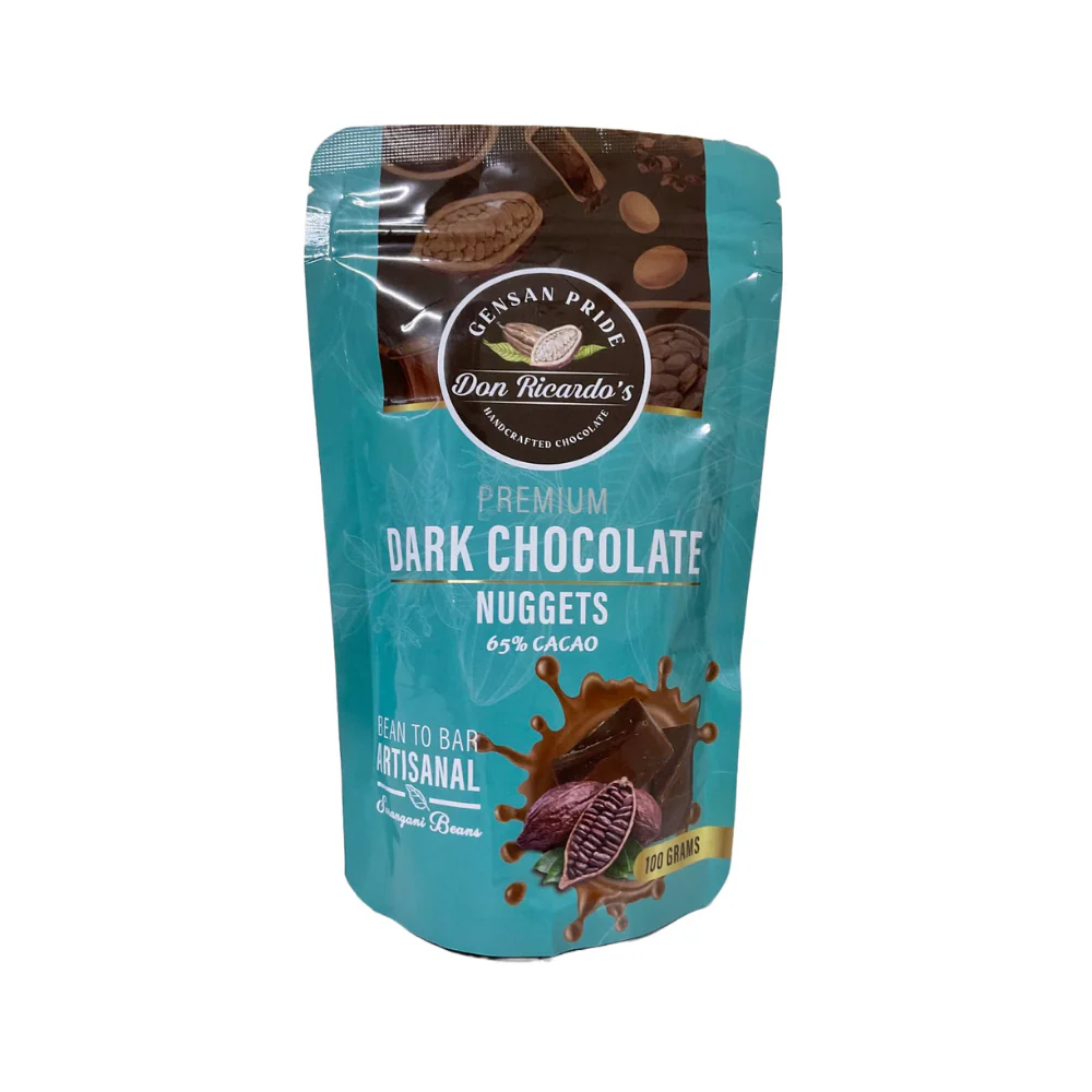 Don Ricardo's Premium Dark Chocolate Nuggets 65% Cacao 100g - Image 2