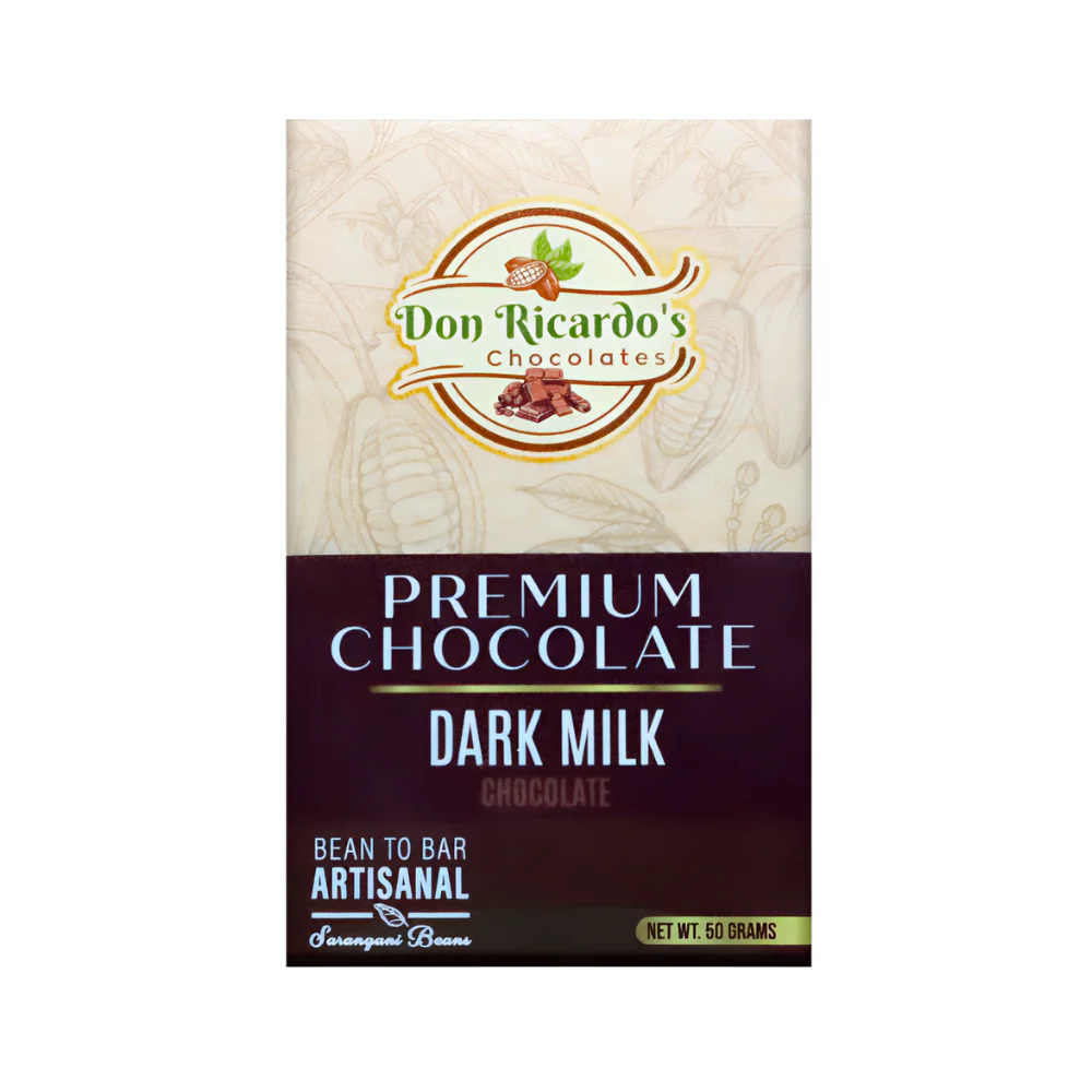 Don Ricardo's Premium Dark Milk Chocolate 50g - Image 2