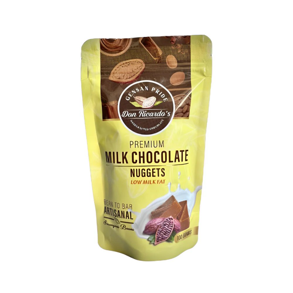 Don Ricardo's Premium Milk Chocolate Nuggets Low Milk Fat 100g - Image 2