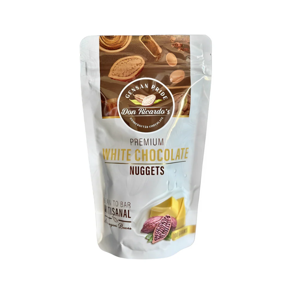 Don Ricardo's Premium White Chocolate Nuggets 100g - Image 2