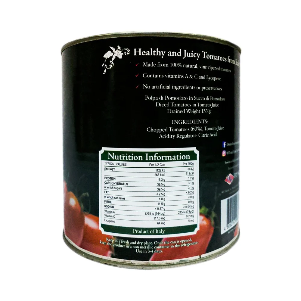 Doña Elena Diced Tomatoes 2250g - Image 2