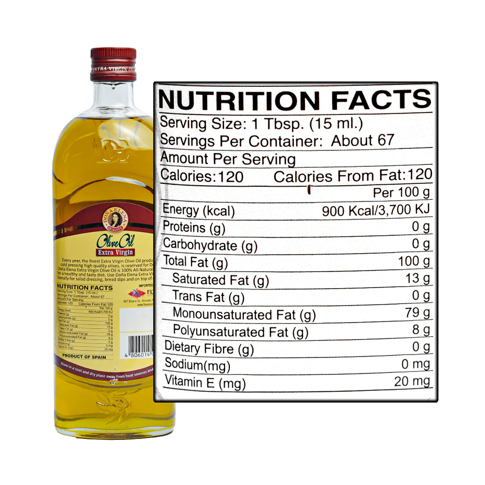 Doña Elena Extra Virgin Olive Oil 1L - Image 2