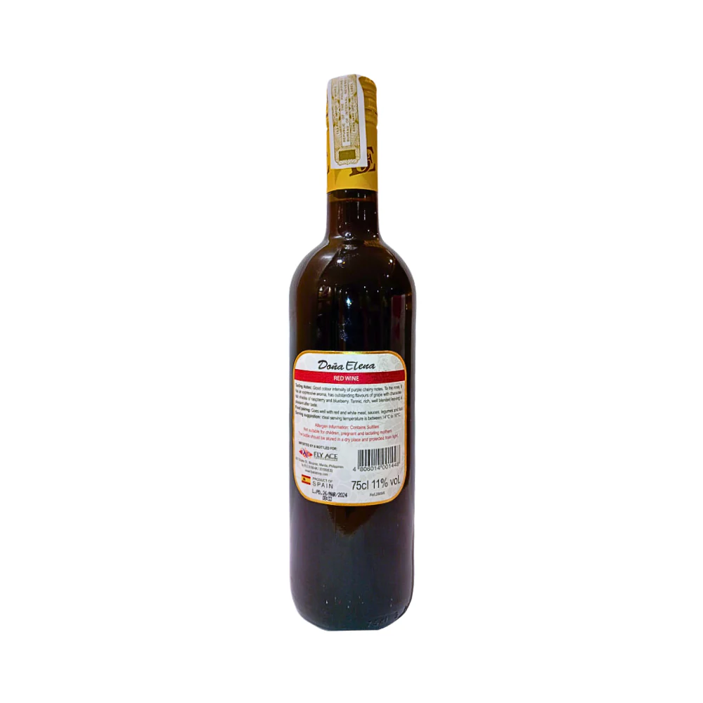 Doña Elena Red Wine 750ml - Image 3