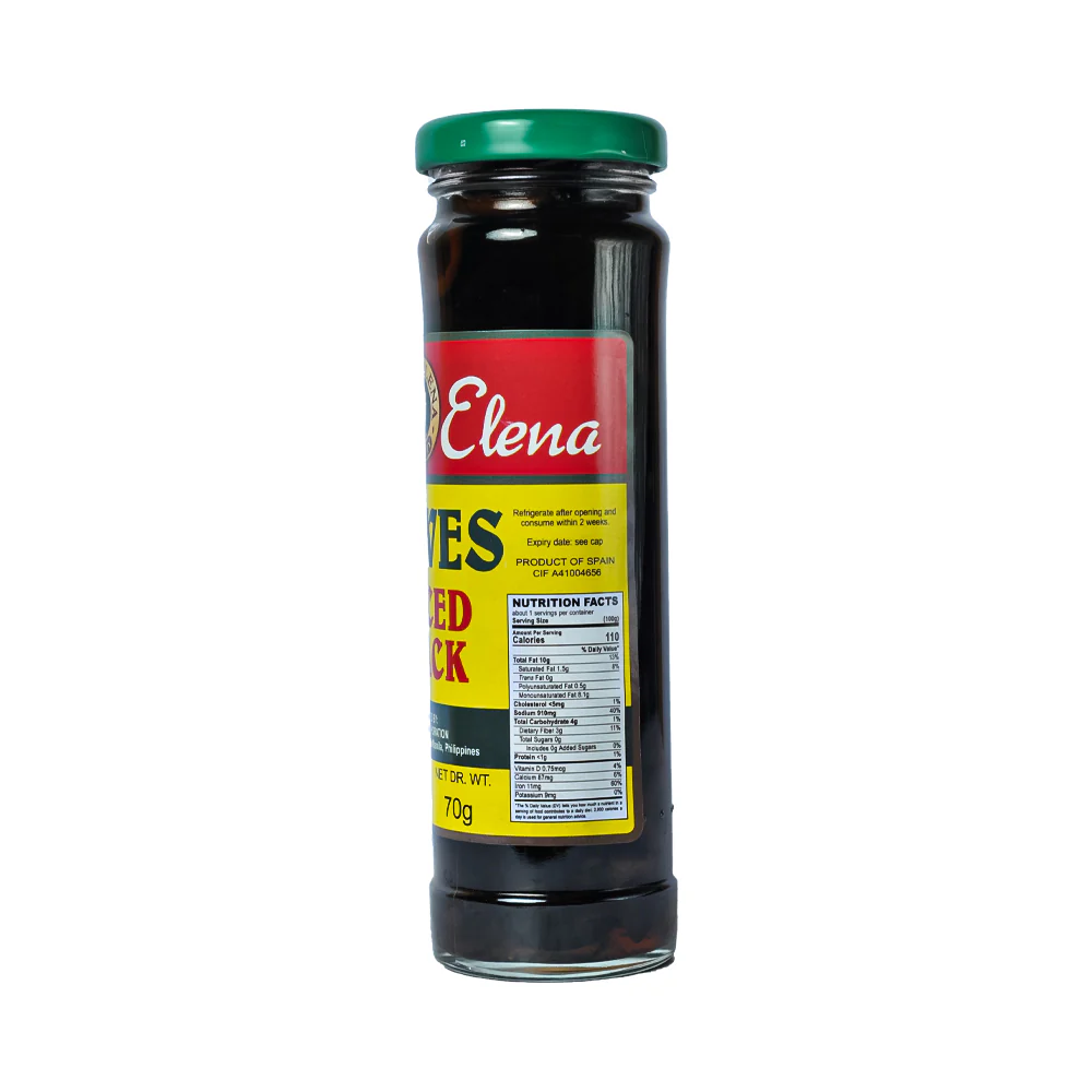 Doña Elena Sliced Black Olives 140g - Image 2