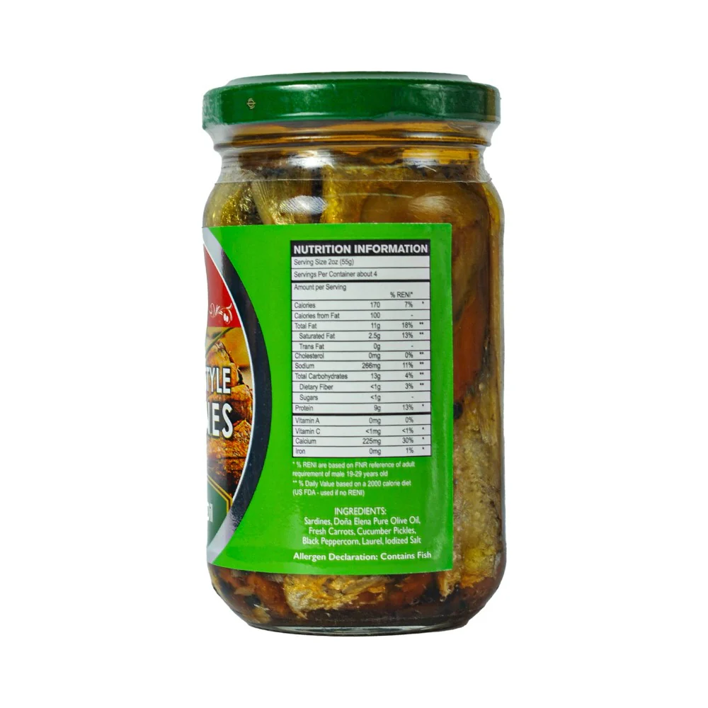 Doña Elena Spanish Sardines In Pure Olive Oil 228g - Image 2