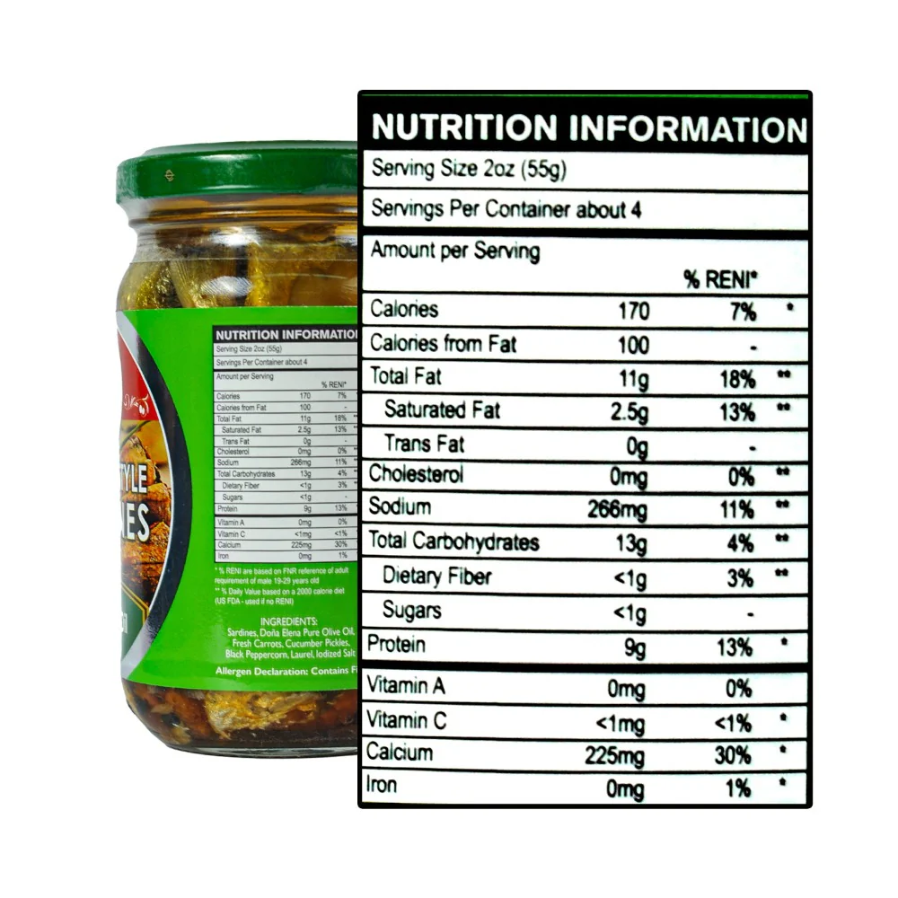 Doña Elena Spanish Sardines In Pure Olive Oil 228g - Image 3